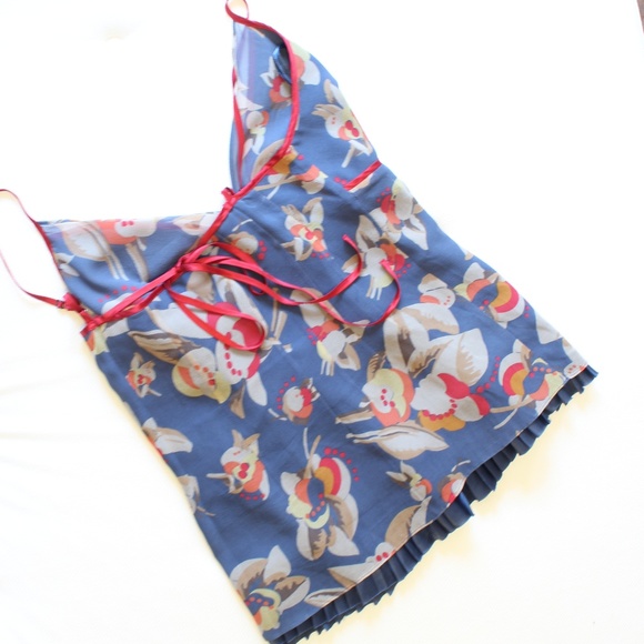 Ted Baker Silk Adjustable Strap Top - Picture 4 of 8